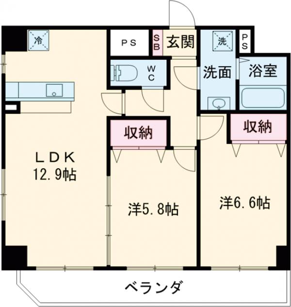 クラティオの間取り