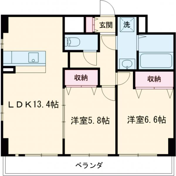 クラティオの間取り