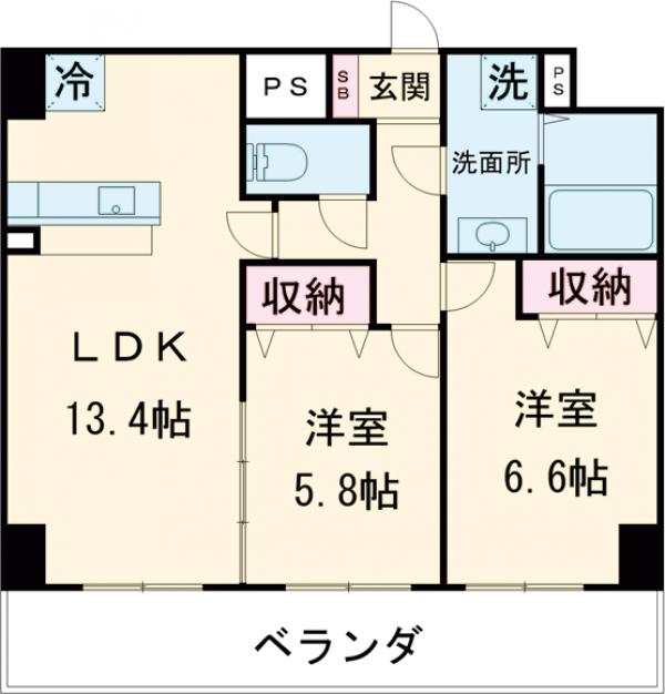 クラティオの間取り