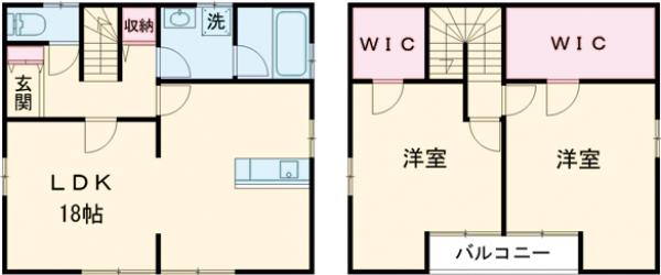 エレガンス駅前の間取り