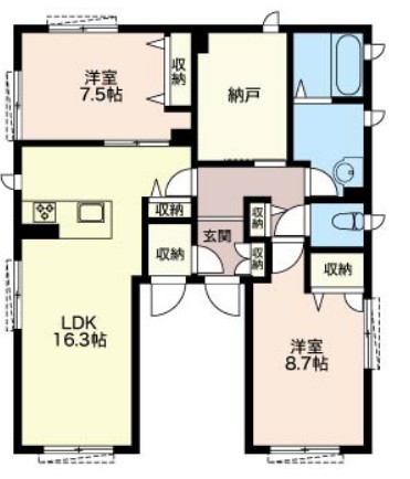 プランドールの間取り