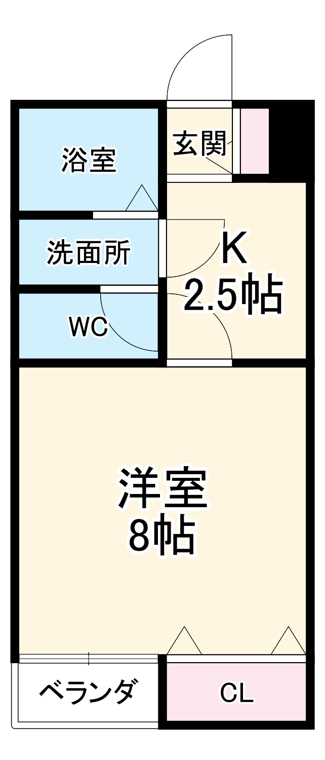 ハイツワンダーの間取り