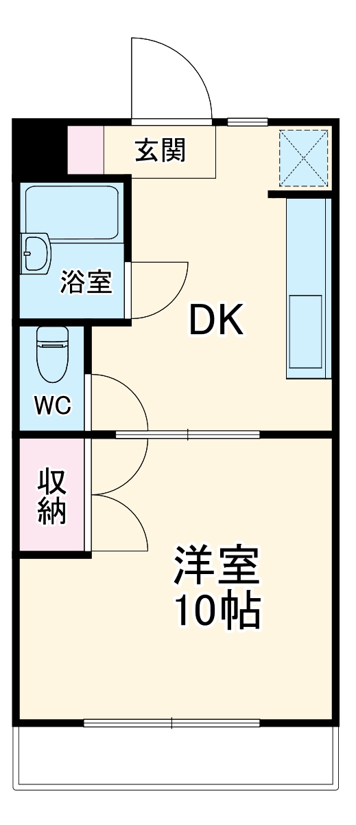 Prestige Ⅰの間取り