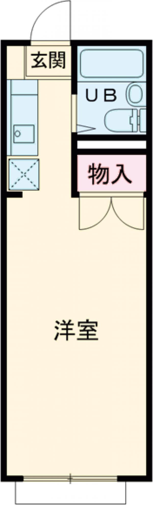 クレアコートM2の間取り