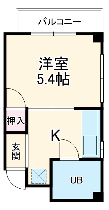 山金ハイツの間取り