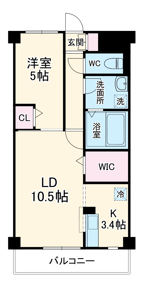 La・natureの間取り