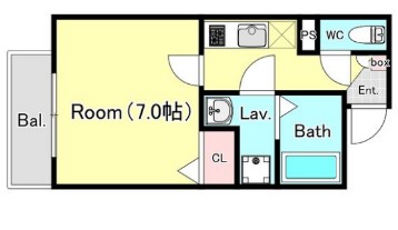パシフィックコートの間取り