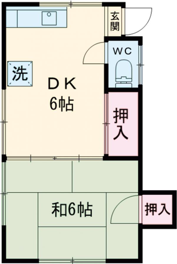 小堀荘の間取り