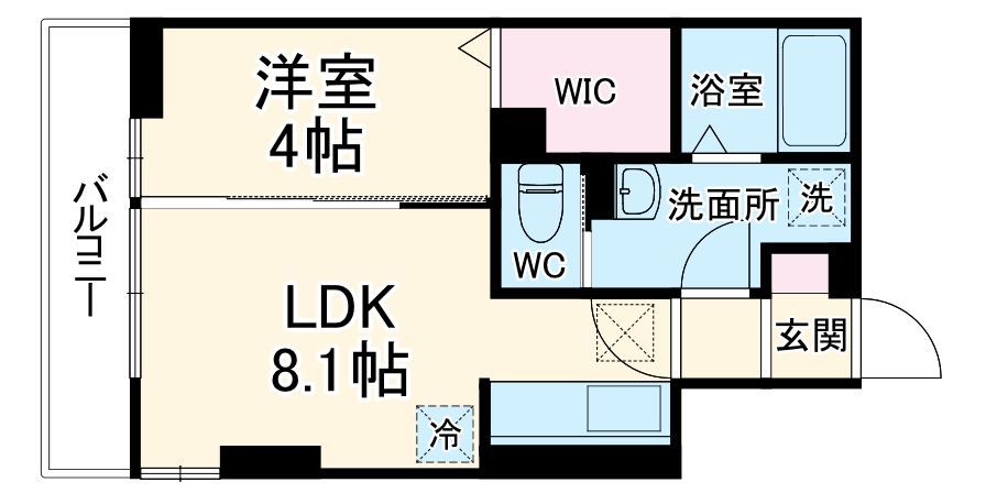 エクセリア湘南の間取り