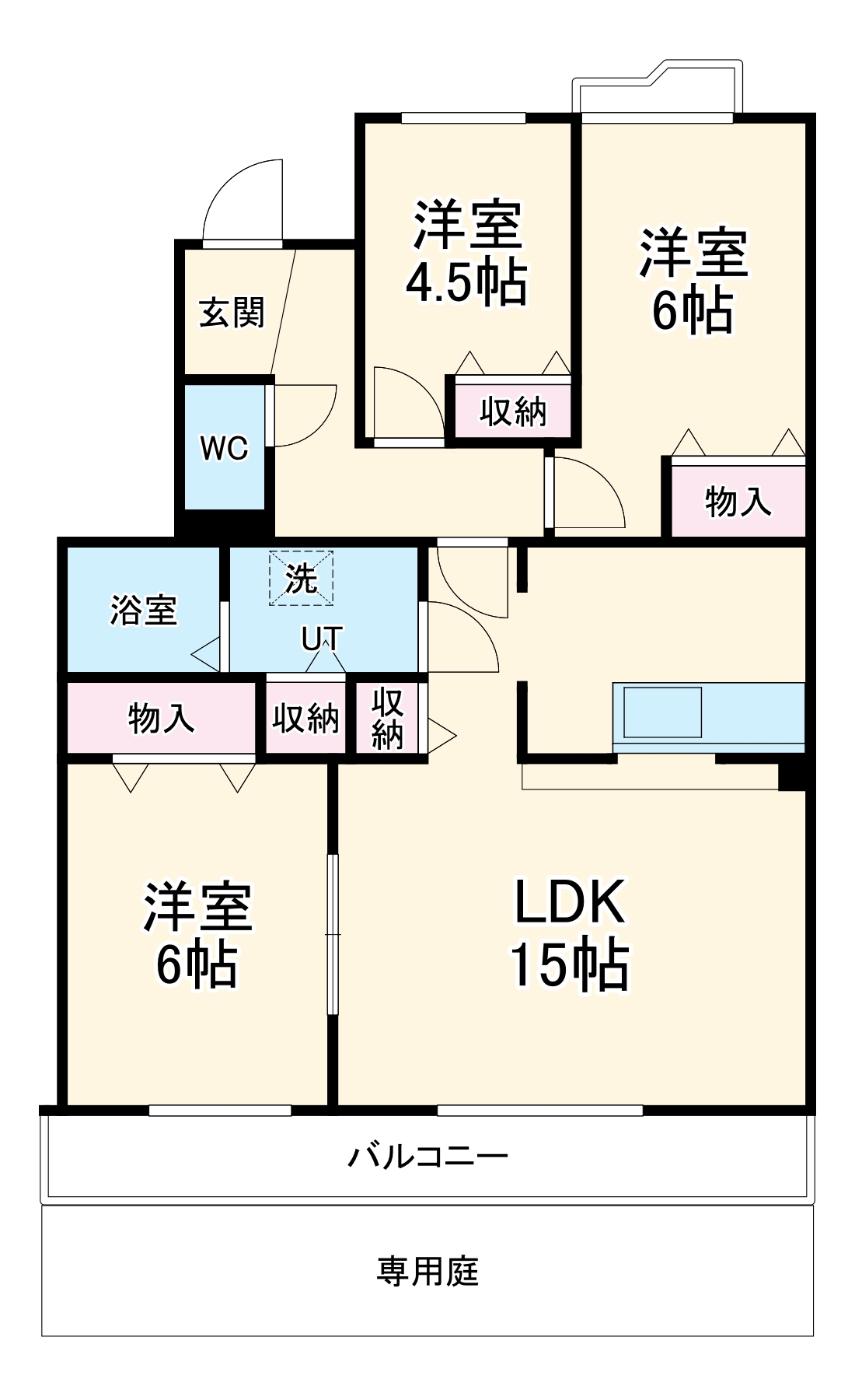 メトロ藤が丘の間取り