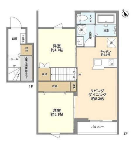 Spectas55の間取り