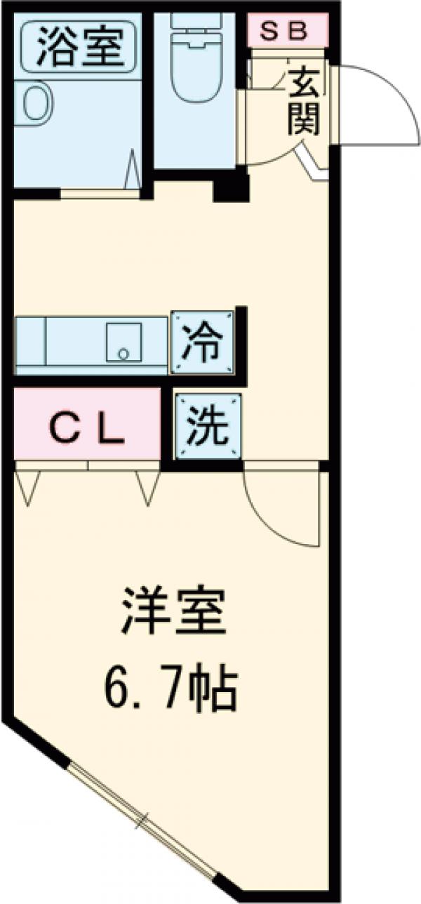 ZESTY千歳船橋の間取り