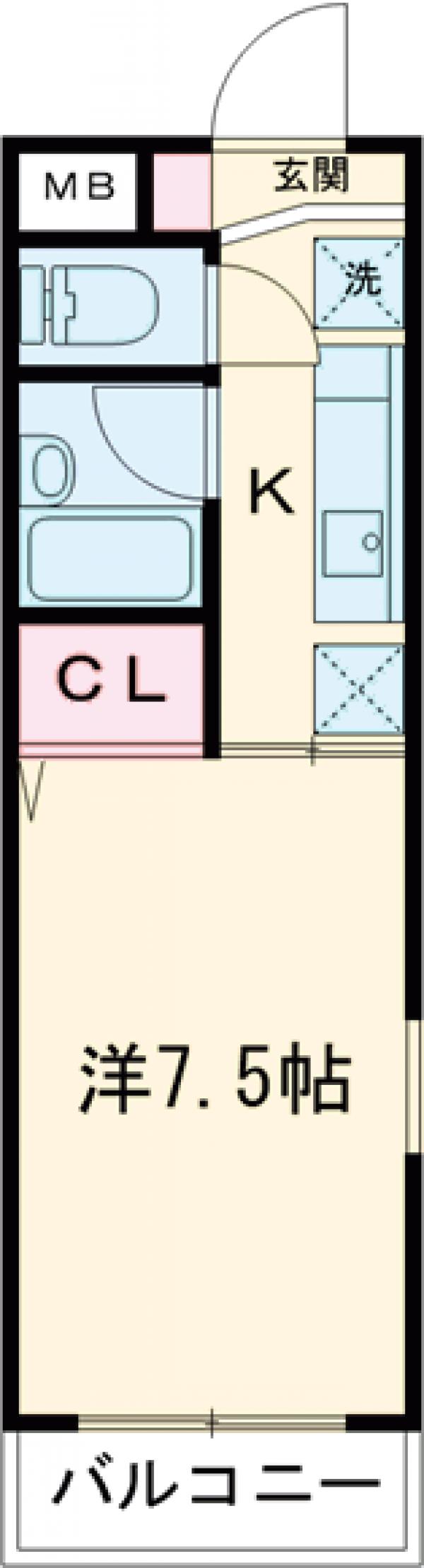 A・ZURYの間取り