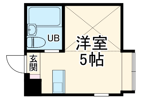 パンシオン湘南台No.2の間取り
