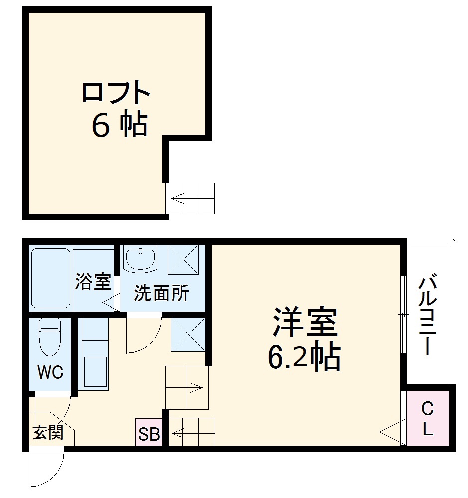 ボヌール名北の間取り