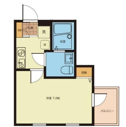 Lily東中山の間取り