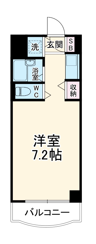 パークノヴァ横浜参番館の間取り