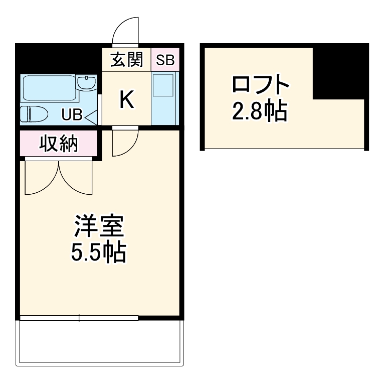 テラス大成の間取り