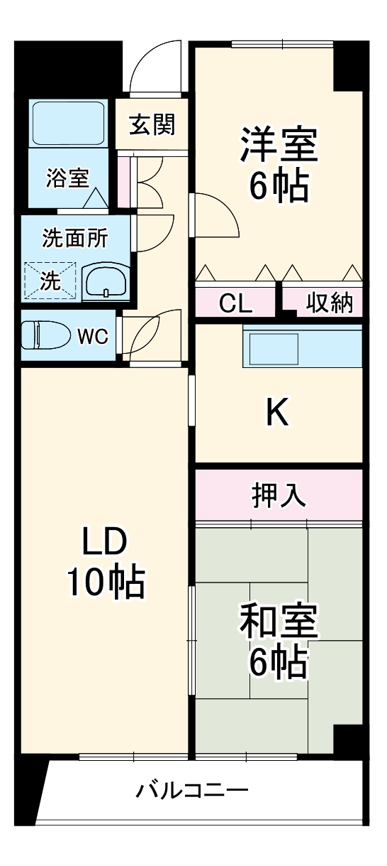 ガーデンヴィラクレセントの間取り