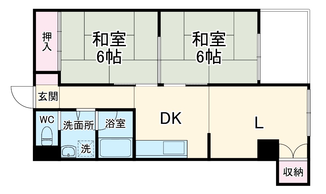 石黒本館ビルの間取り