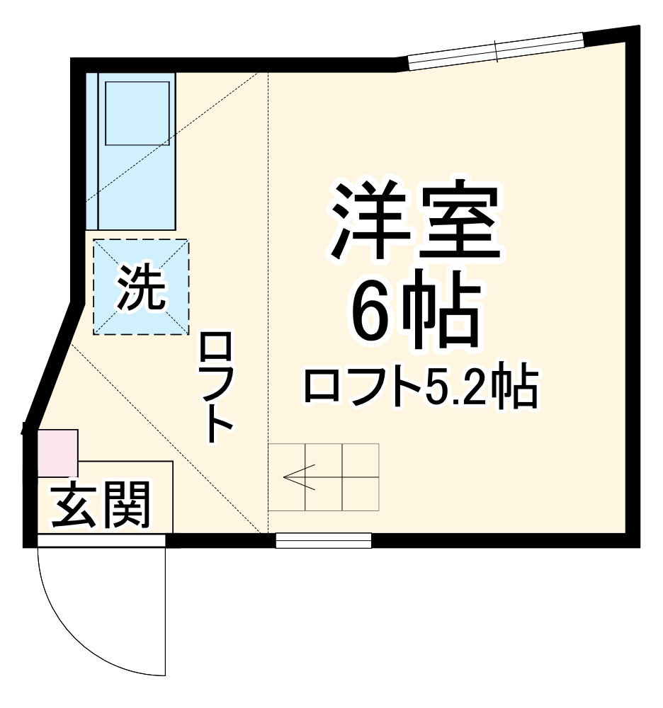 ユナイト田浦ブレストンの間取り