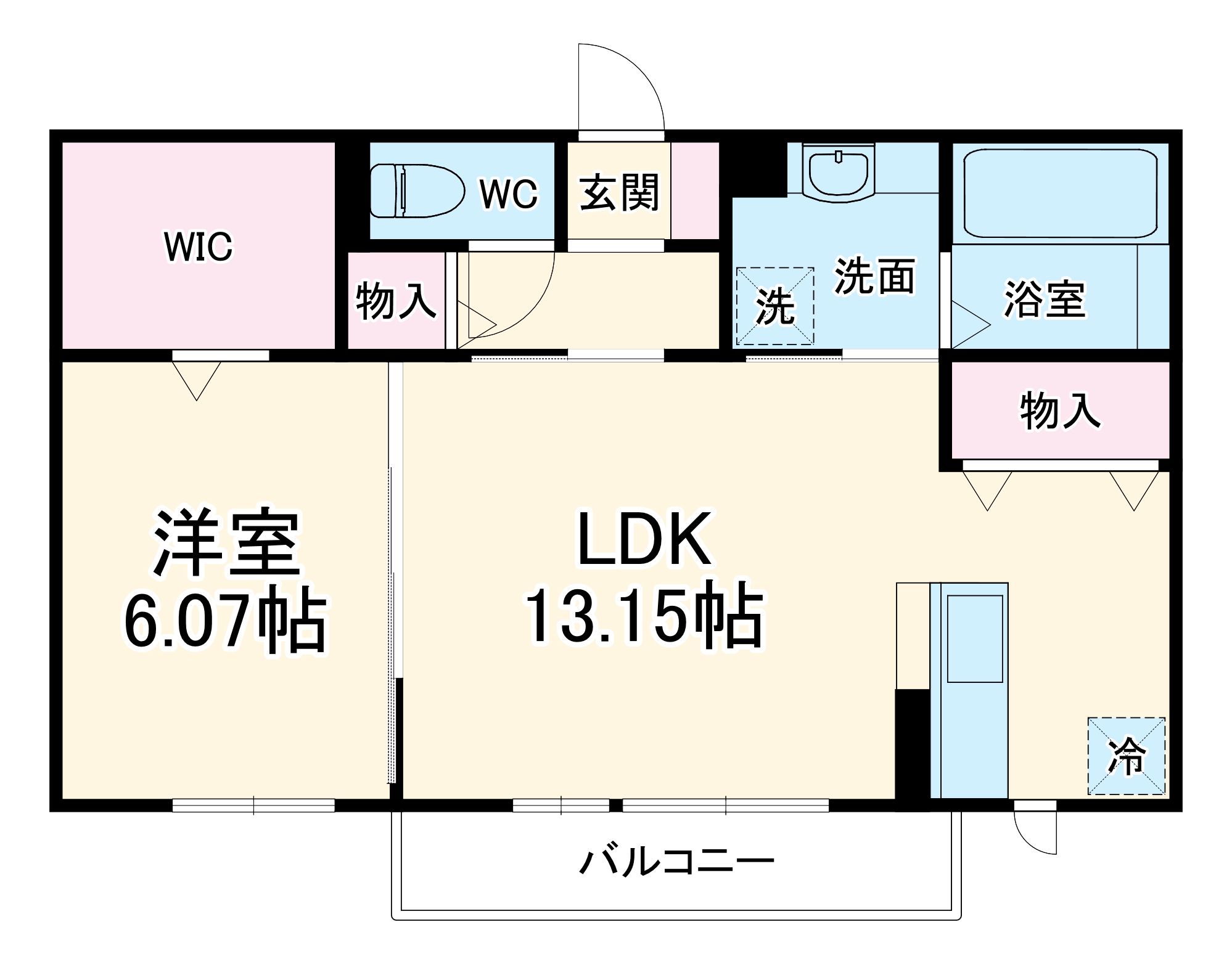 シャイニー花ノ樹の間取り