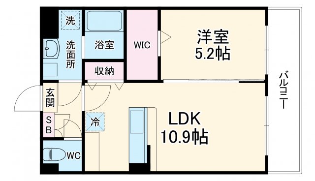 エルピスU2の間取り
