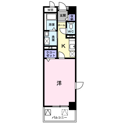 桜並木パークマンションの間取り