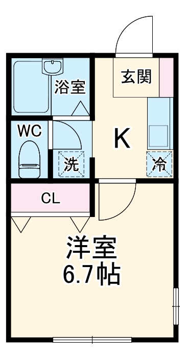 アルパチーノBの間取り