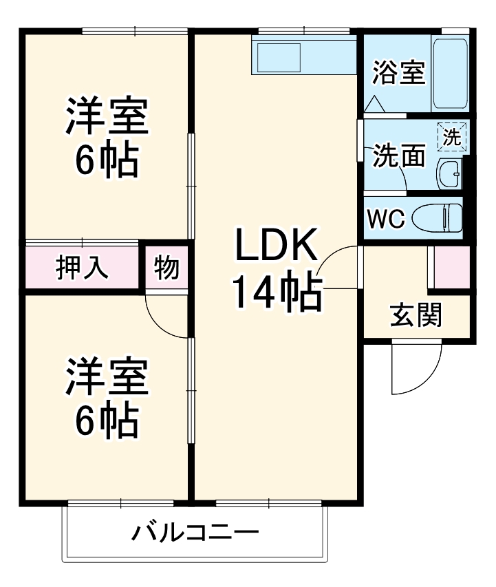 アーバンハイツの間取り