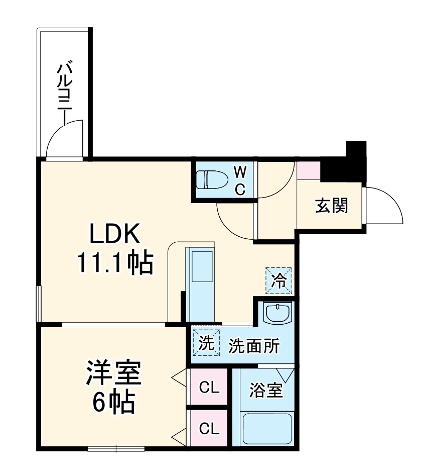 ALLEVIAREの間取り