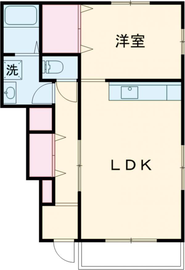 フォレストハウスAの間取り