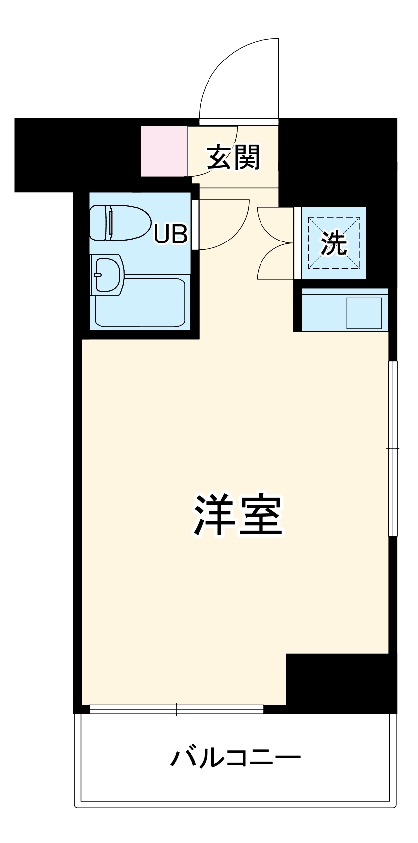 朝日松戸プラザの間取り