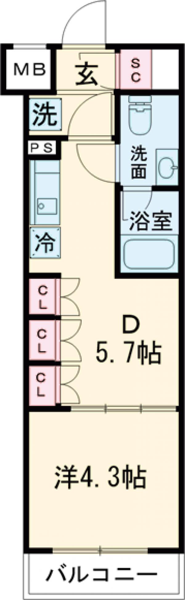 セジョリ上石神井の間取り