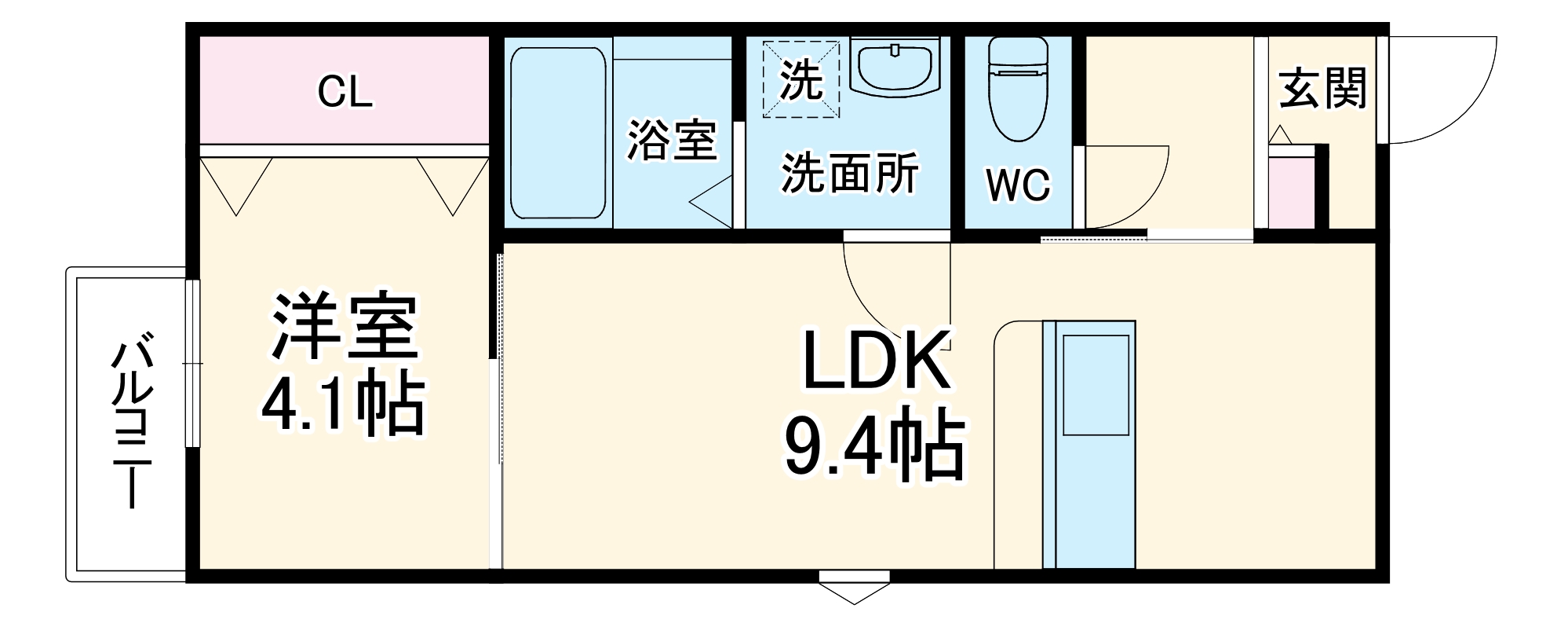 LECOCON蟹江の間取り