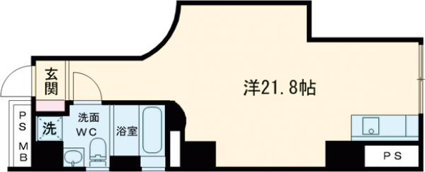 Ｇｒｉｄｉｅ・211号室の間取り