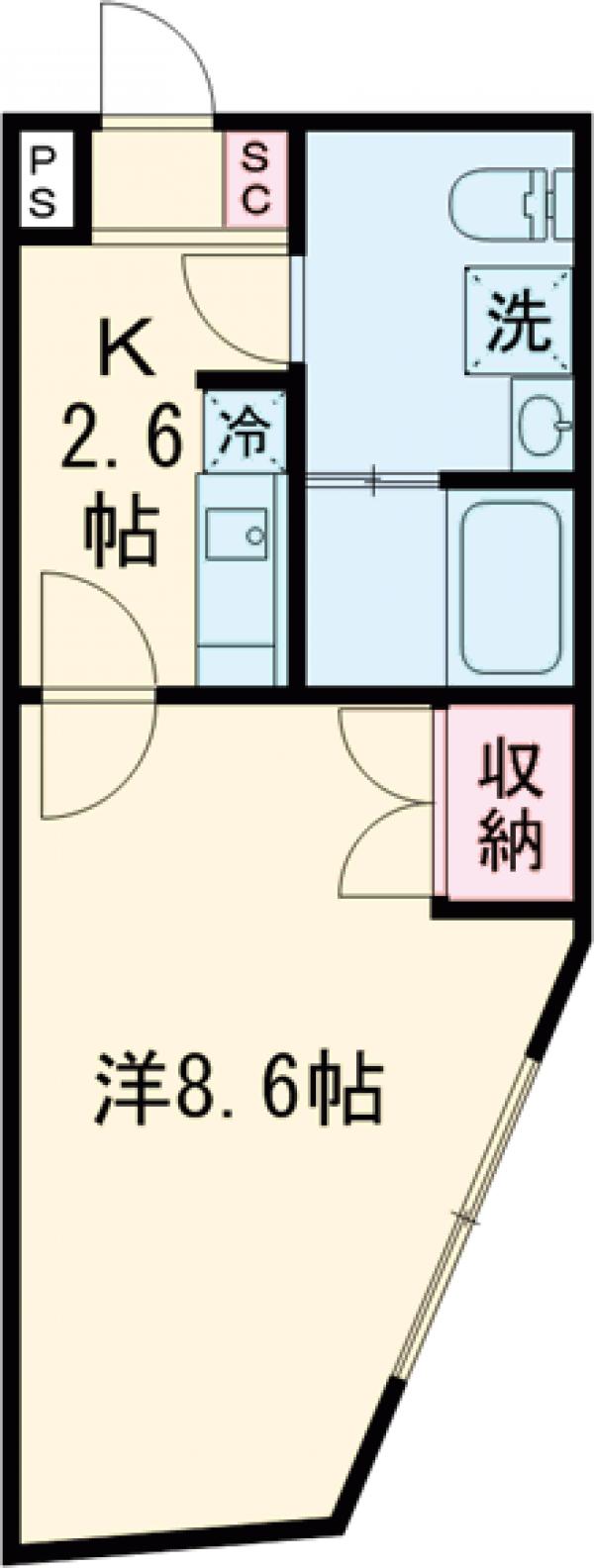 ラシクラス小岩駅前 の間取り