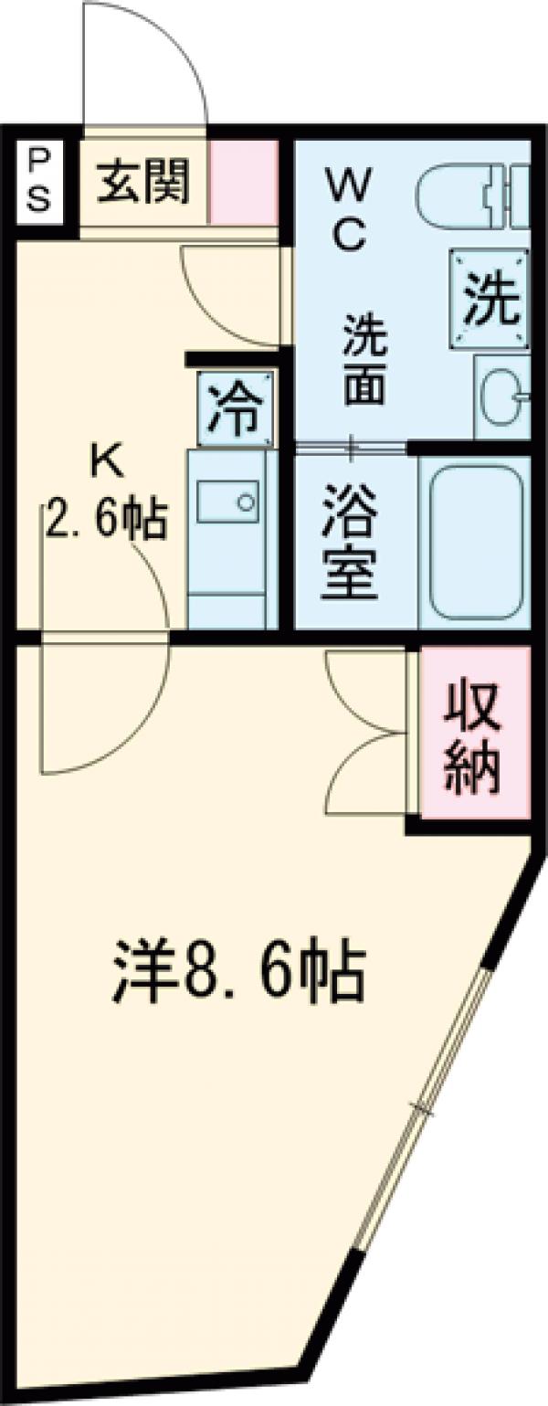 ラシクラス小岩駅前 の間取り
