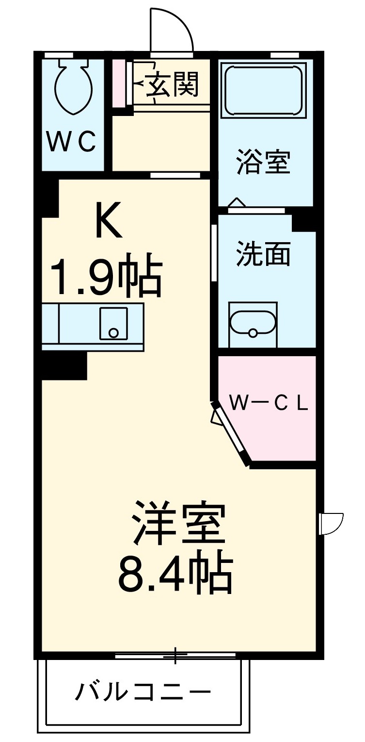 エトワールAの間取り