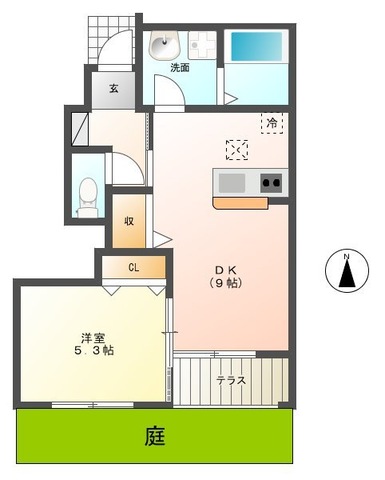 エスポワール (espoir)の間取り