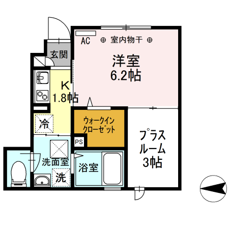 シャルム・エフの間取り