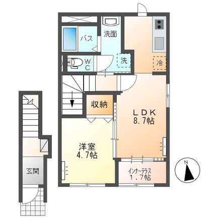 クレリアの間取り
