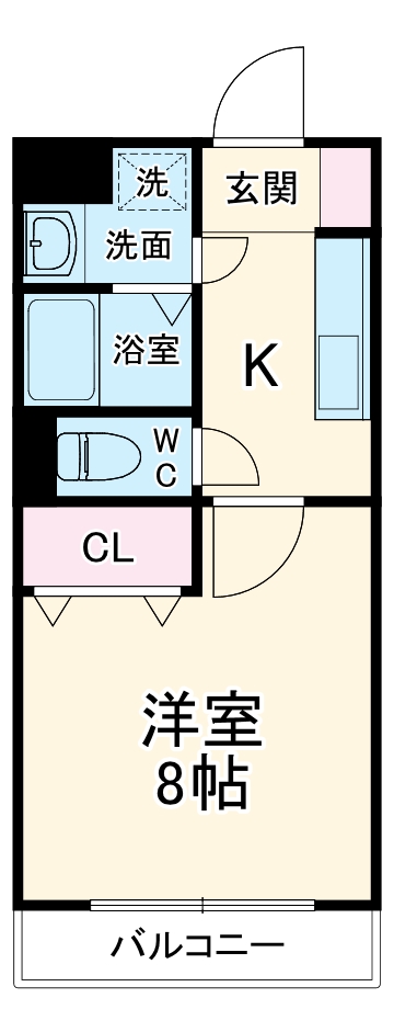 プリムラの間取り