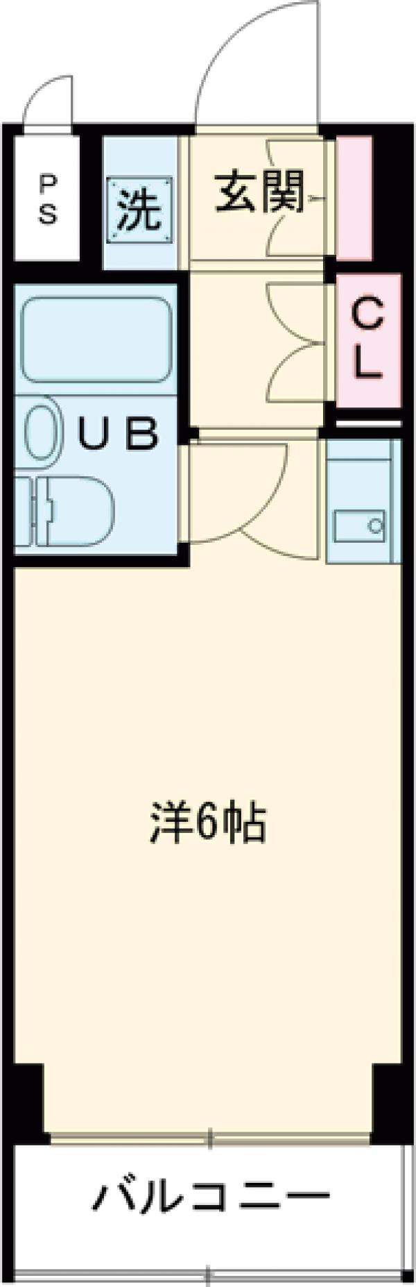メインステージ多摩川駅前の間取り