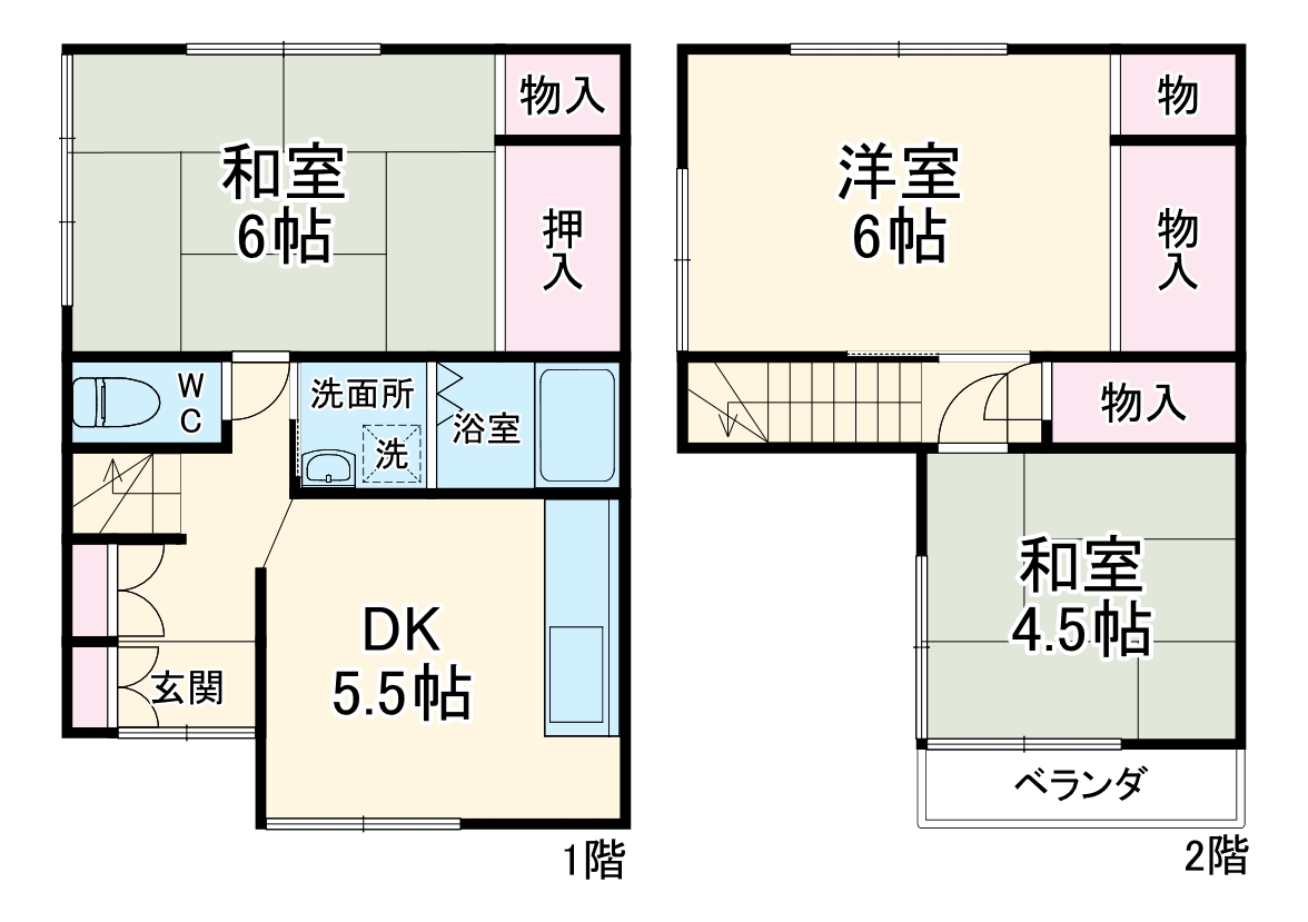 綾瀬せせらぎの丘の間取り