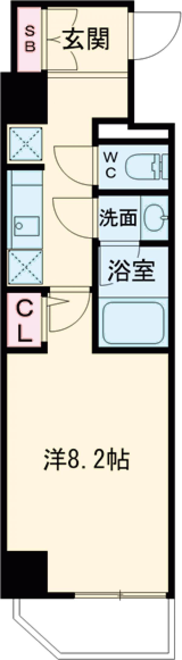 TASUKI RICHESSE KAMATAの間取り
