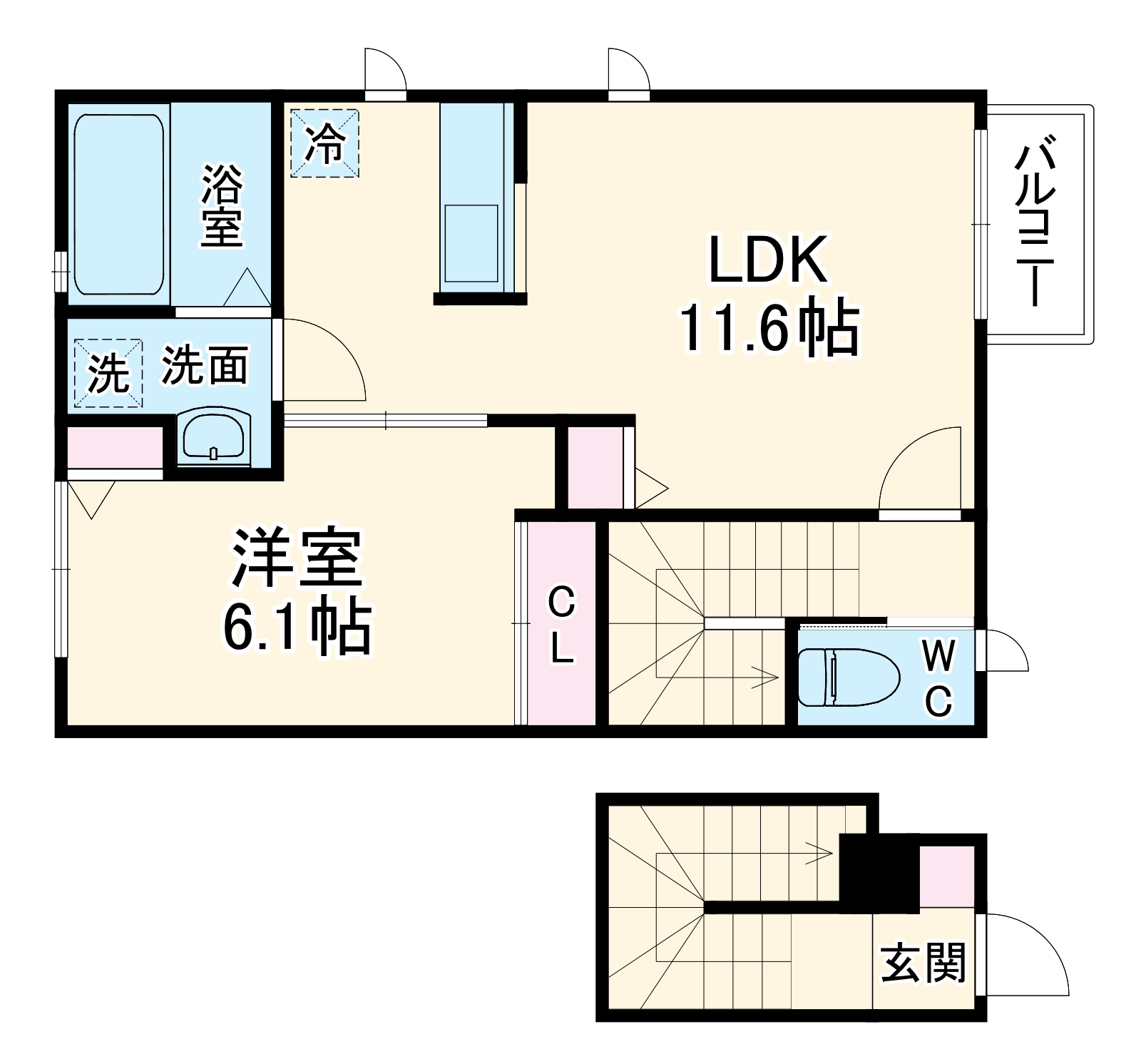 アザレの間取り