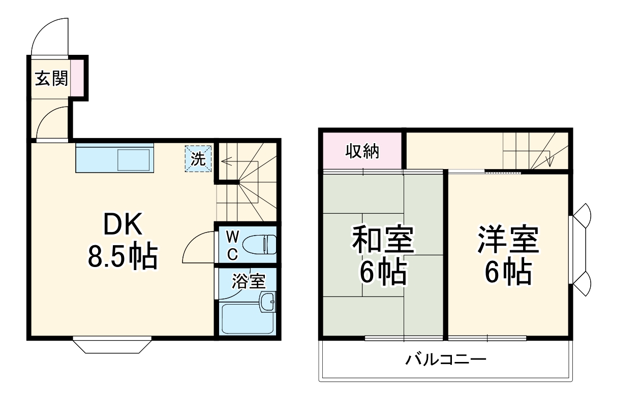 ファイン東百合丘Ⅲの間取り