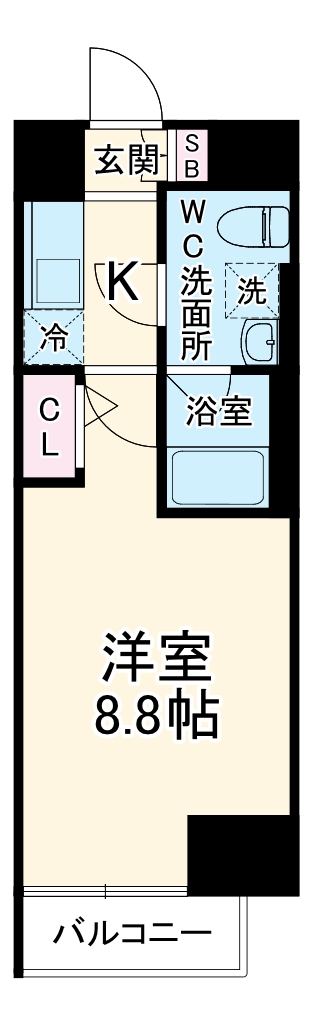 crostone川崎の間取り