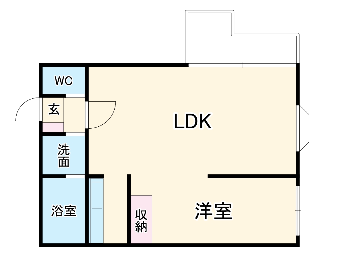 サン・ロイヤルの間取り